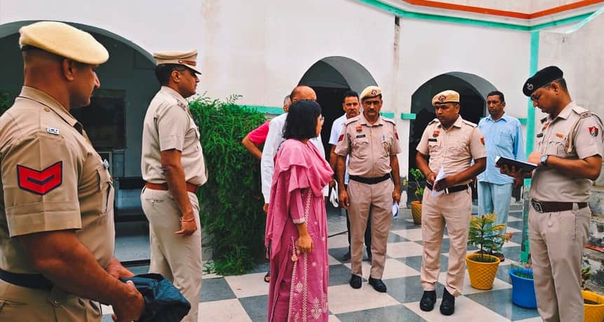 SP inspected Bhuna police station and reviewed the arrangements