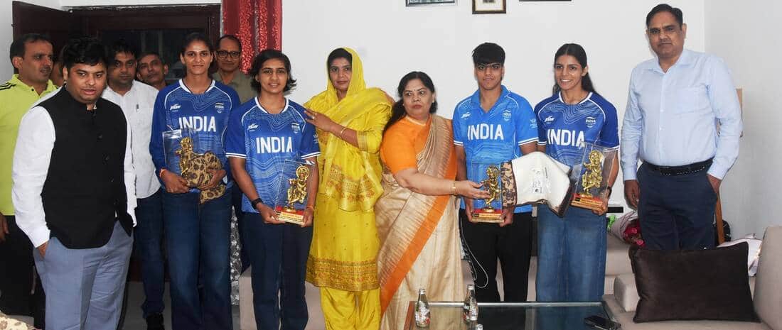Bhiwani's daughters have brought glory to the country and the district at the international level: Deputy Commissioner