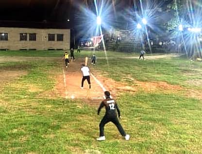 Night cricket tournament starts with a bang, Balaji and Jai Golu Seven teams win