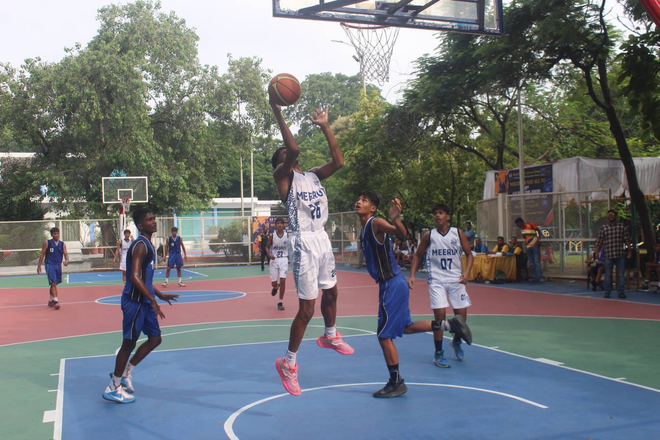 Meerut and Baghpat will clash in the men's final today.