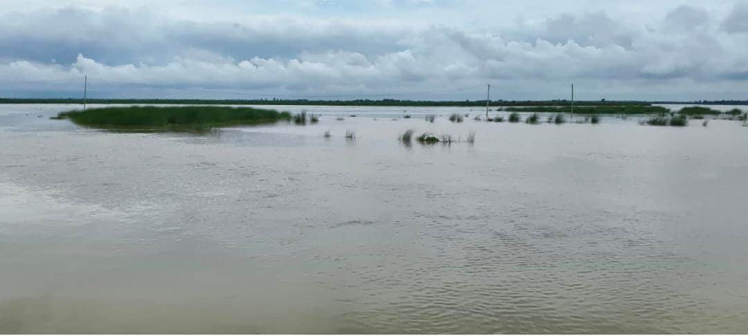 Water levels rise again in Garra; farmers concerned.