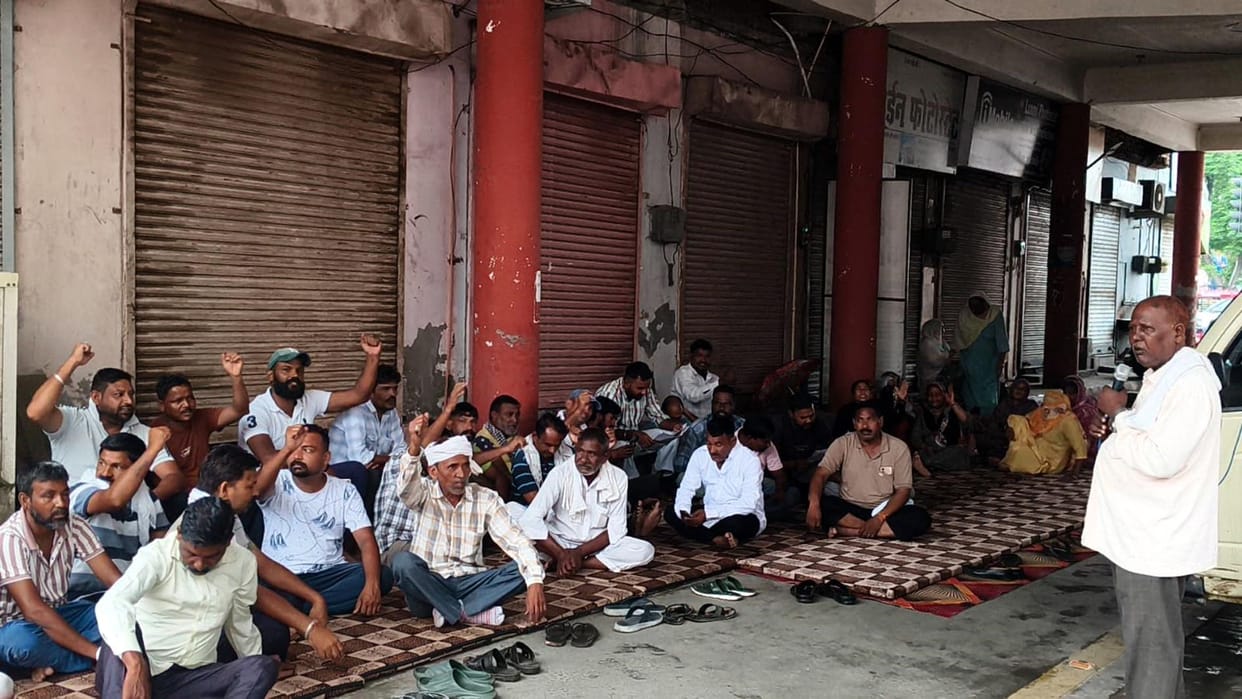 tonnes have piled up, and the strike has been extended by another three days