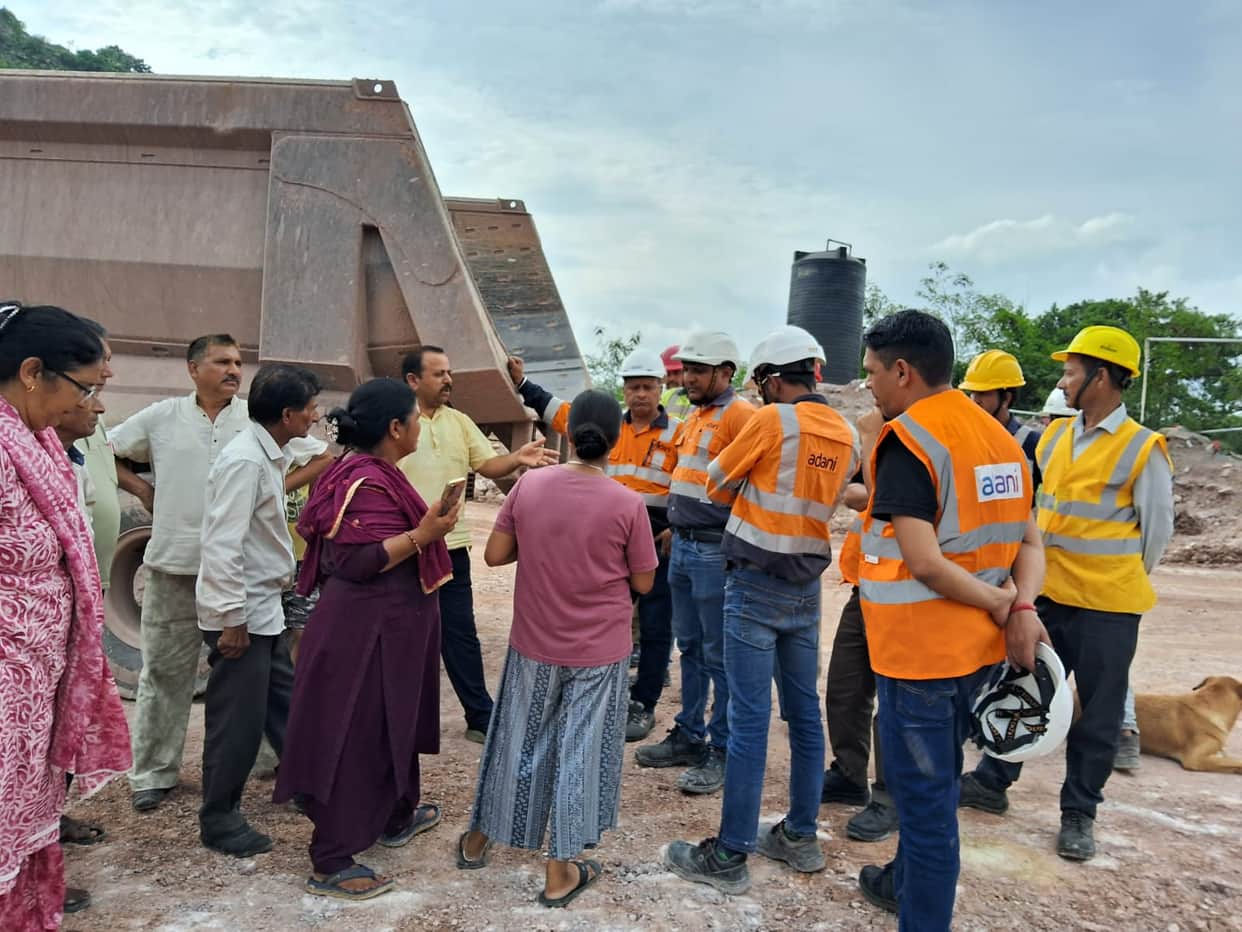 Heavy blasting just 100 meters from Kunnu village; villagers outraged.