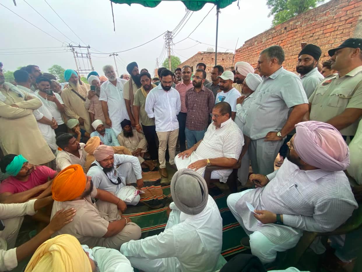 dharna finished of desujodha villagers
