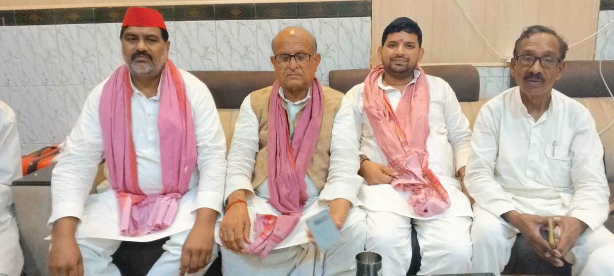 SP targets BJP at PDA Chaupal.