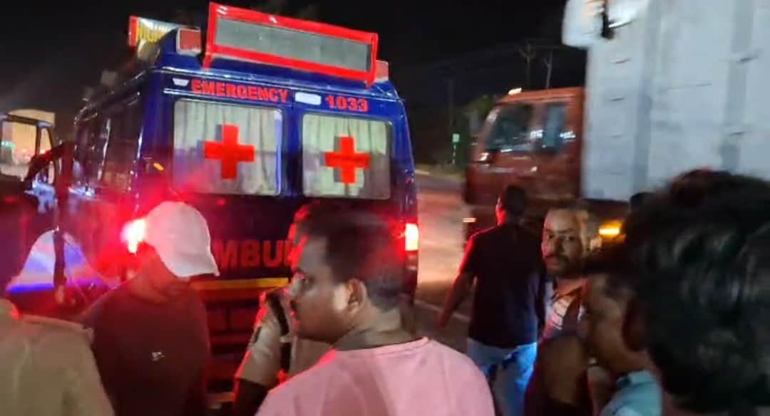 muzaffarpur motipur road accident uncontrolled scorpio bmp jawan bhargav bhushan death