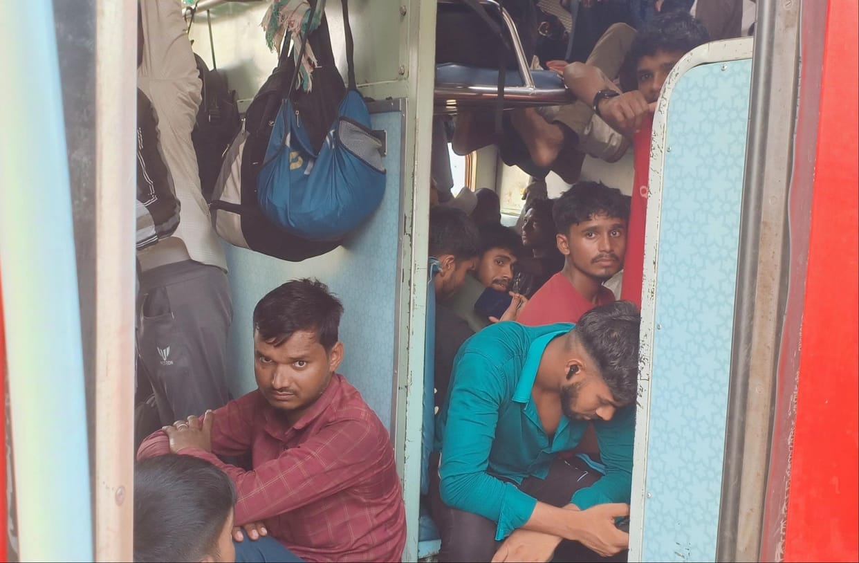 Route diversions increased congestion in trains, and passengers avoided buses.