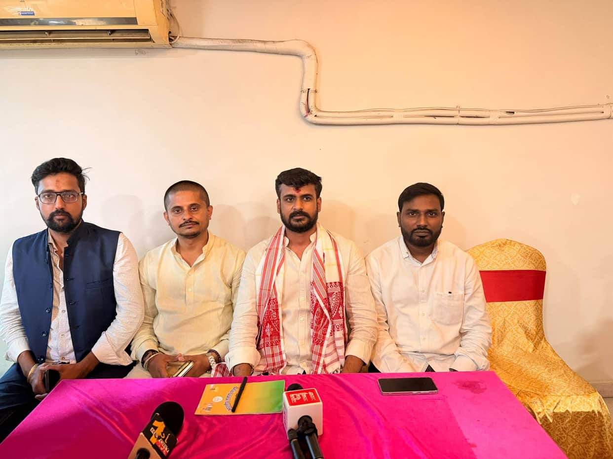 BJYM extends full support to students' siege of the Legislative Assembly against JPSC and JSSC.