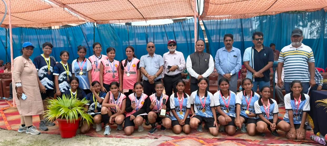 Regional throwball competition concludes, 350 players participate