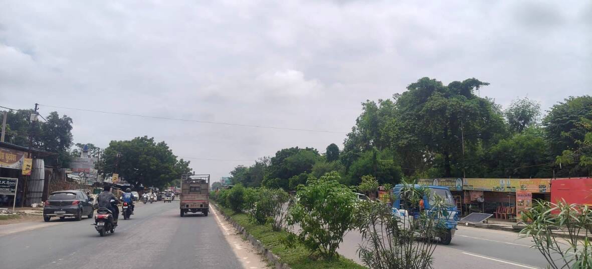 Lucknow News: सीतापुर रोड पर एक किमी तक स्ट्रीट लाइटों पर अड़ंगा