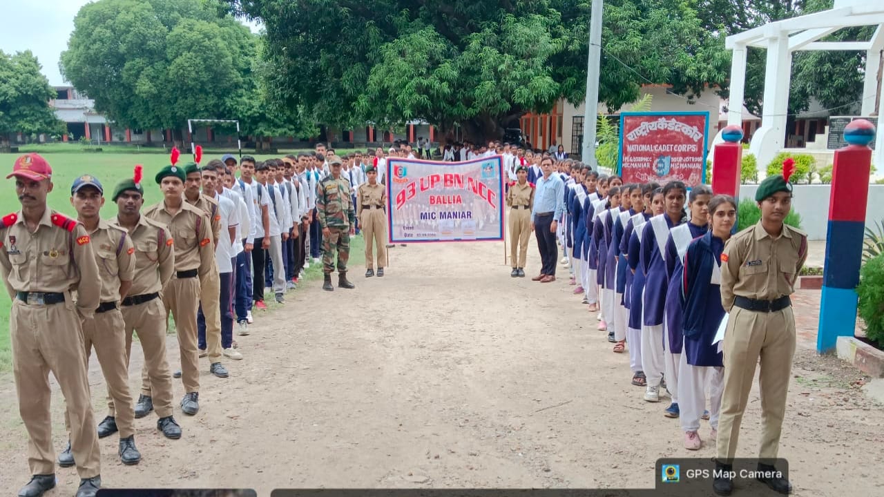 टीबी मुक्त भारत अभियान-2026 के लिए जागरुकता रैली निकालते 93 यूपी बटालियन एनसीसी के कैडेट। आयोजक