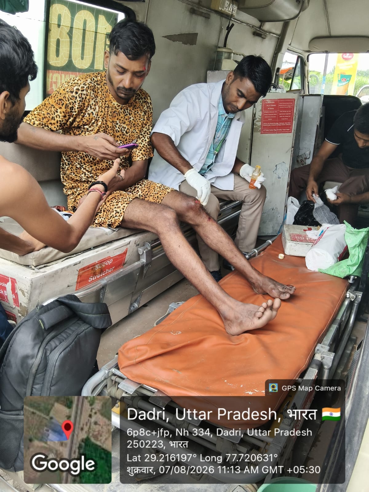 Feet riddled with blisters, the *Kanwar* on the shoulder, and Bholenath in the heart.