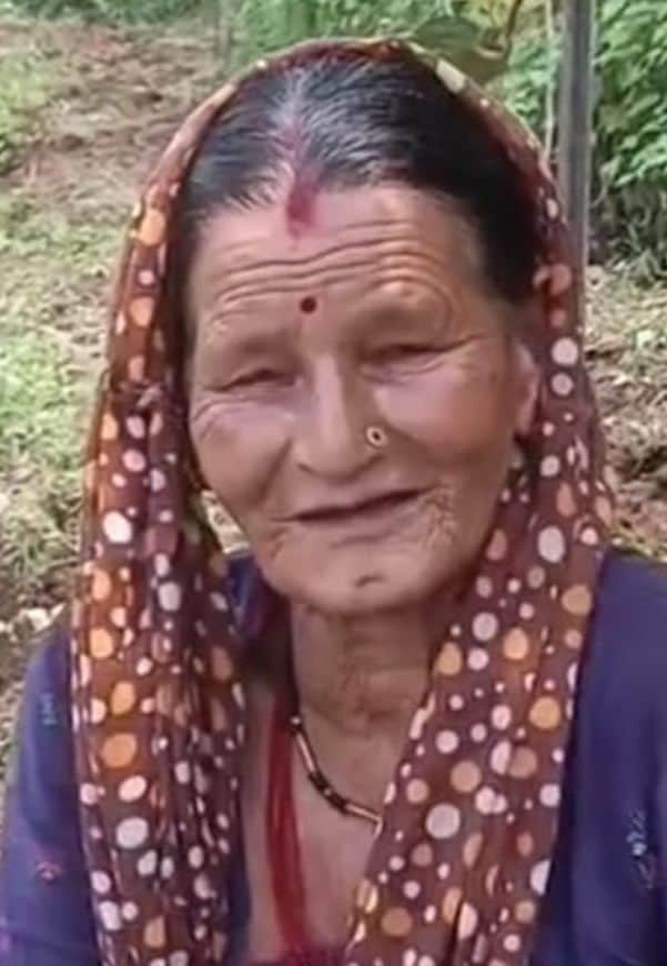 Draupadi is sweating in the fields at the age of 66