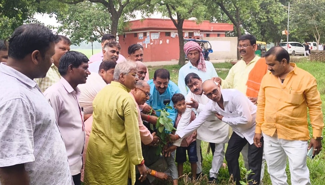 Pledged solidarity through tree plantation; appealed for the care of the saplings.
