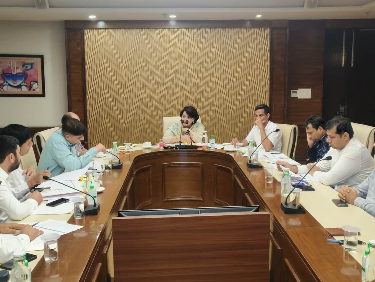 Expedite land record services, dispose of pending cases on time: Sumita Misra