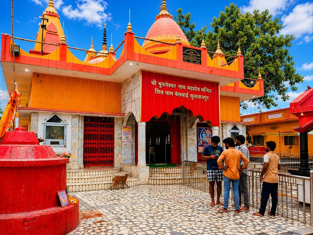 Bhubaneshwar Mahadev Dham, Belwai: A Center of Faith for Four Districts