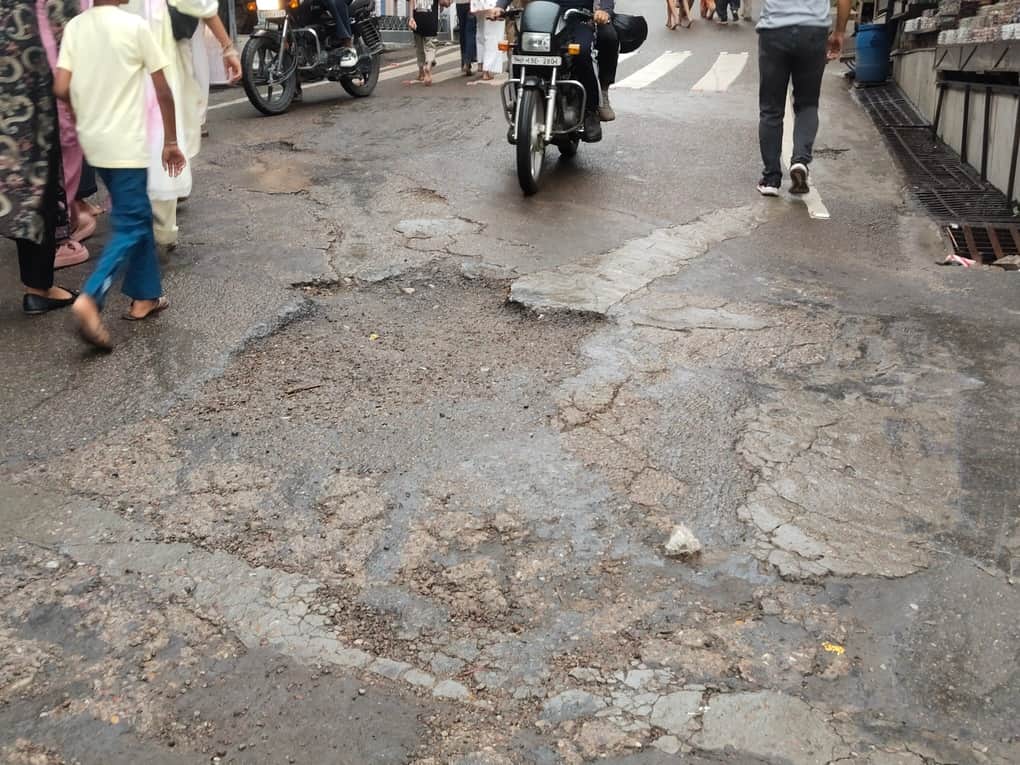 Three days left for the Shravan Ashtami fair; roads still not repaired.