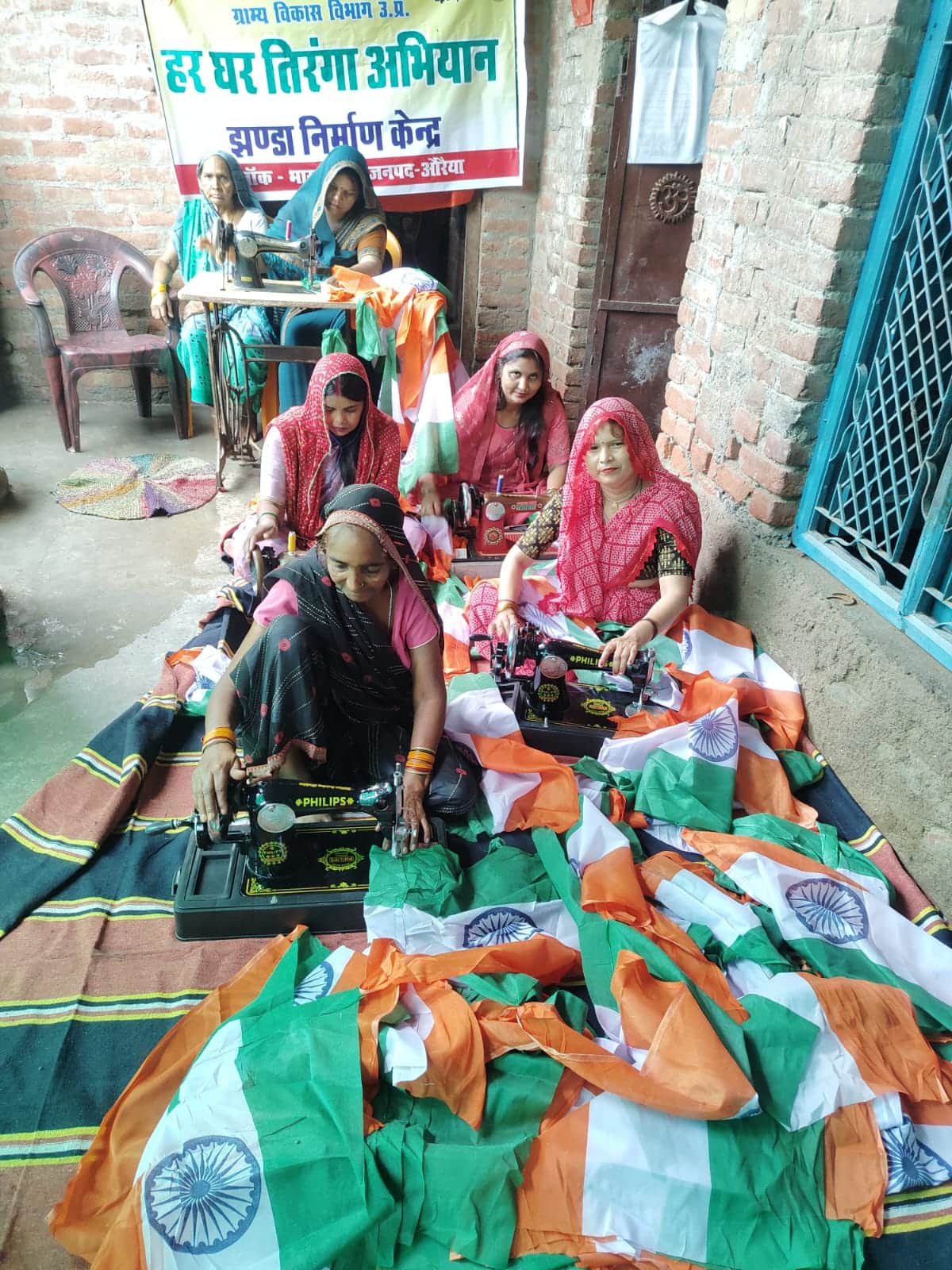 Tirangas made by women will add to the festive spirit on Independence Day.