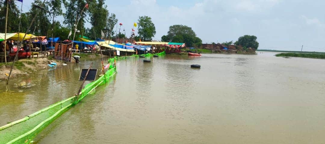 Ganga river water crosses warning mark at Panchal and Rajghat.