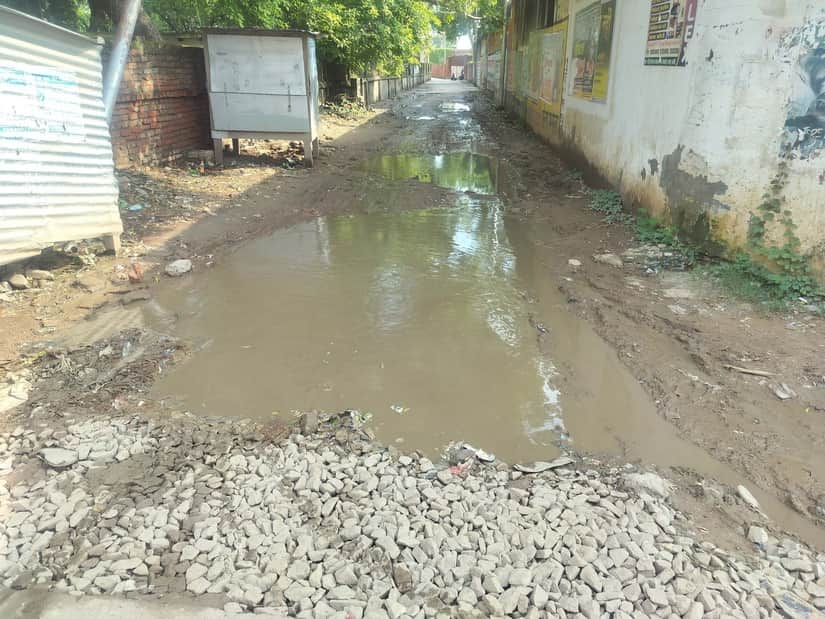 City drains ineffective, roads waterlogged; claims by those responsible fall flat