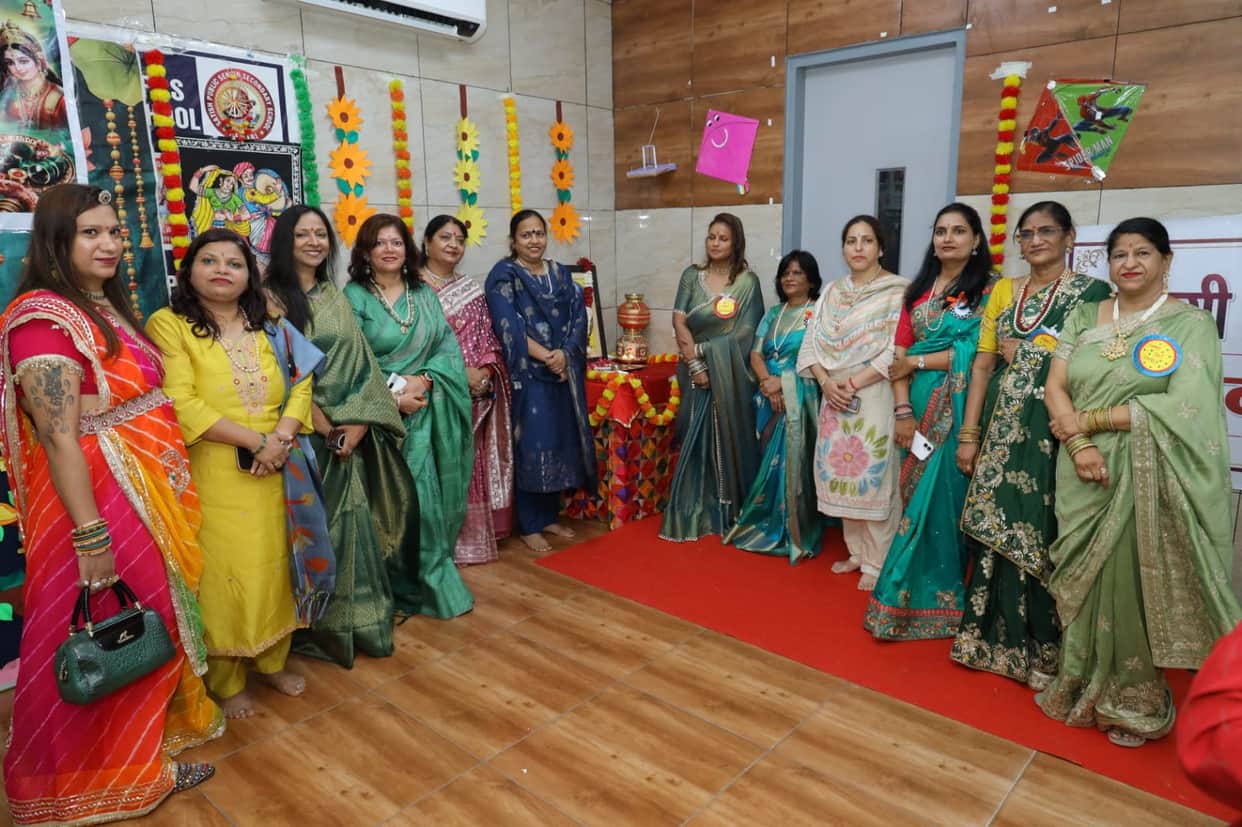 The Rustagi Mahila Mandal celebrated the Hariyali Teej festival amidst a vibrant array of cultural programs.