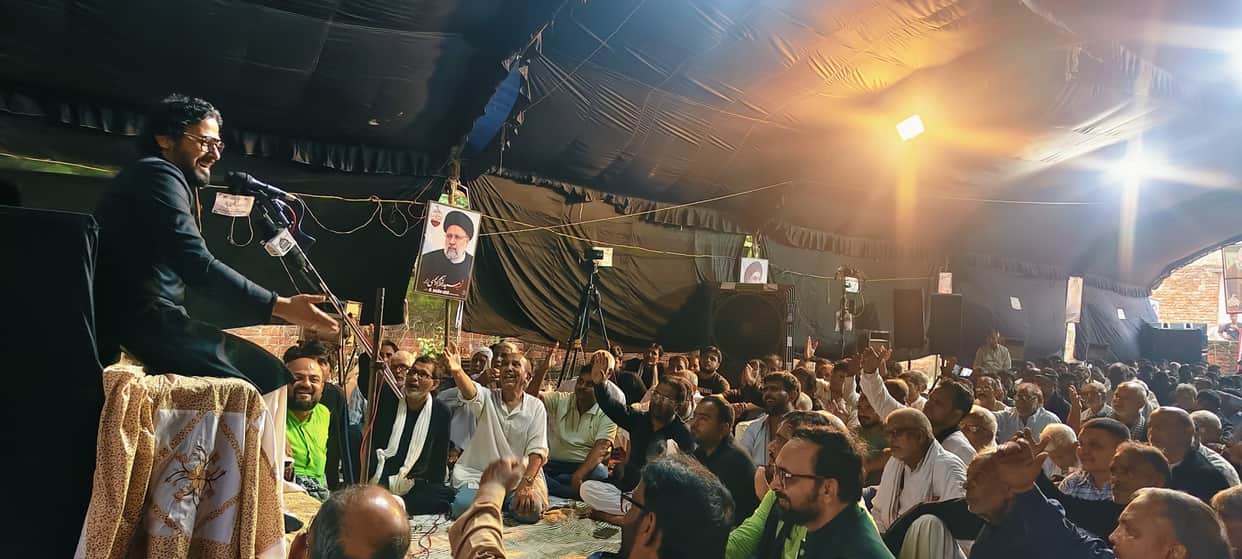 The message of Karbala echoed in Kajpura's gathering