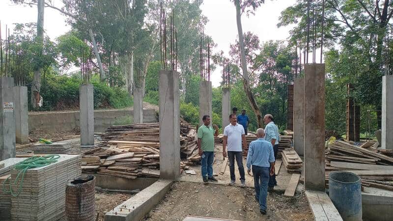 Nauhangi Panchayat will soon get a new three-storey building.