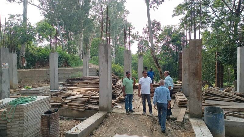 Nauhangi Panchayat will soon get a new three-storey building.