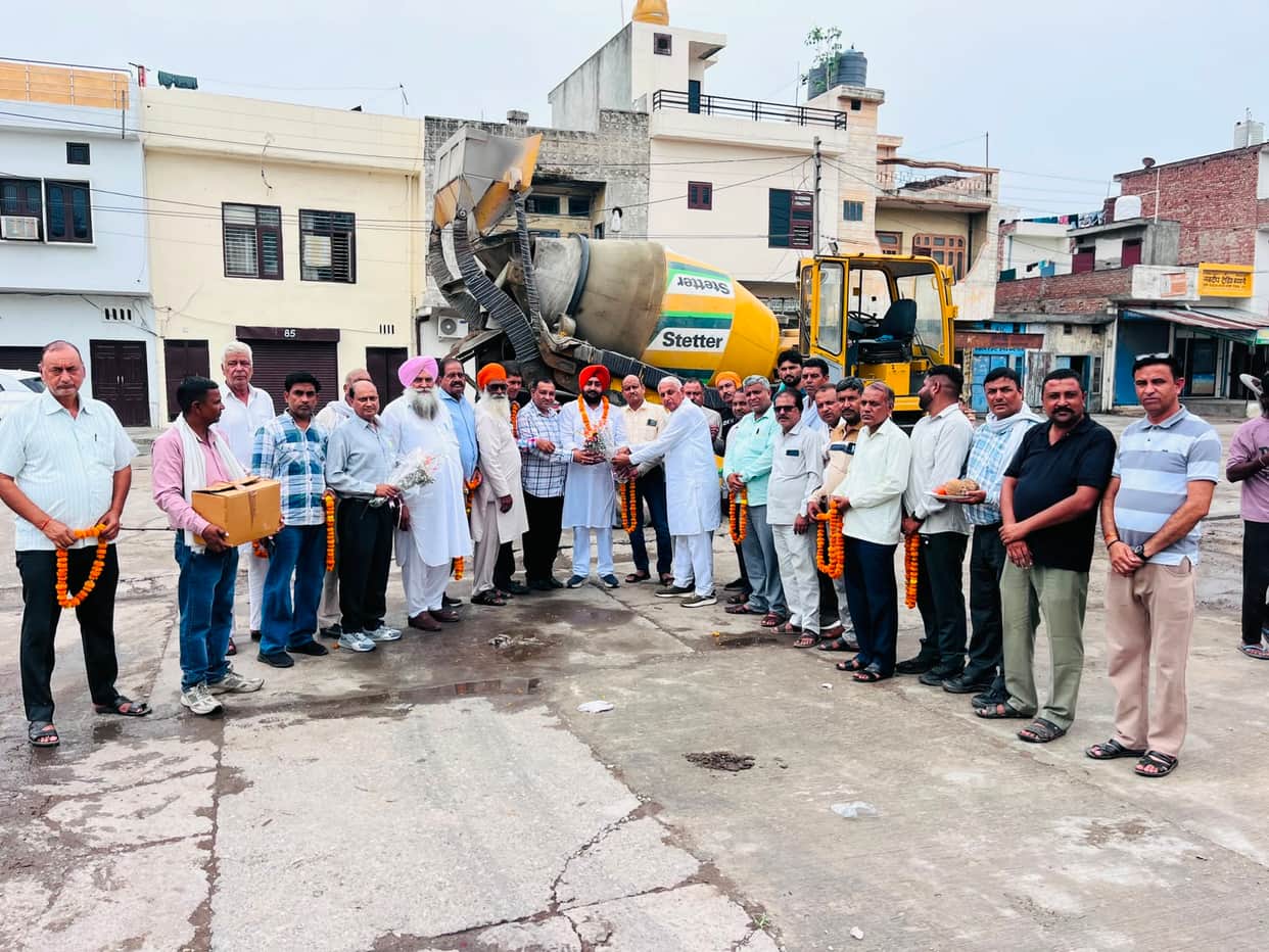 Road and stall renovation at Pehowa grain market at a cost of Rs 1.65 crore