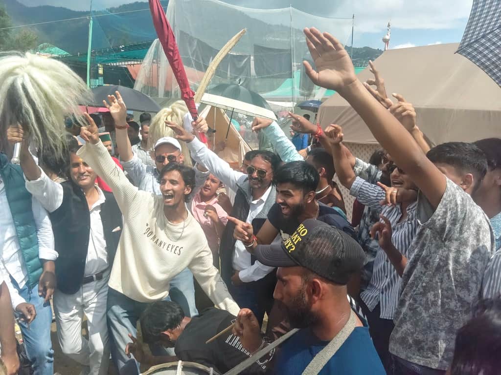 The traditional Rathal Fair concluded on Sunday with the farewell to the deities