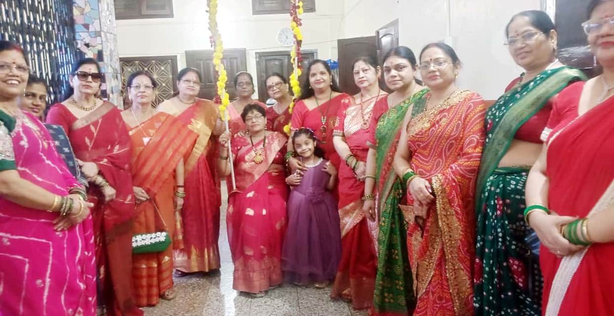 Hariyali Teej celebrations in full swing; Sandhya secures first place in the games.
