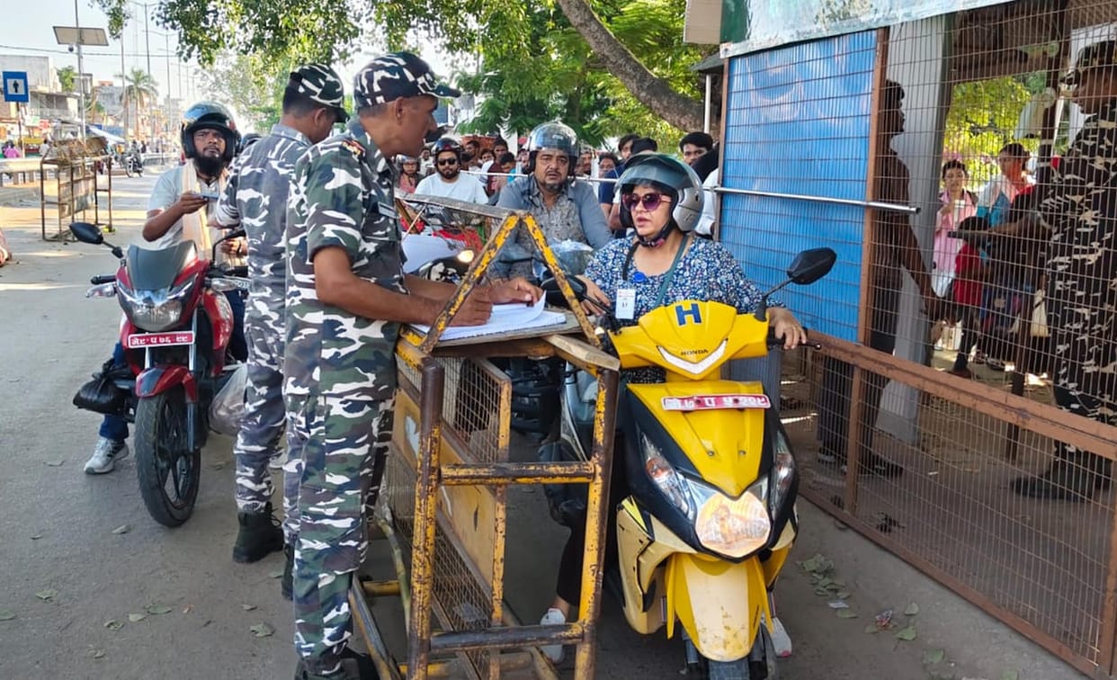 Movement is taking place using all valid identity documents, including the Aadhaar card.