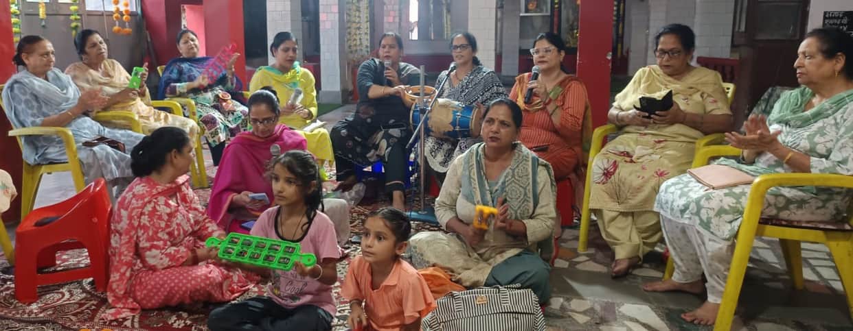 Mass Sankirtan on the occasion of Kamika Ekadashi