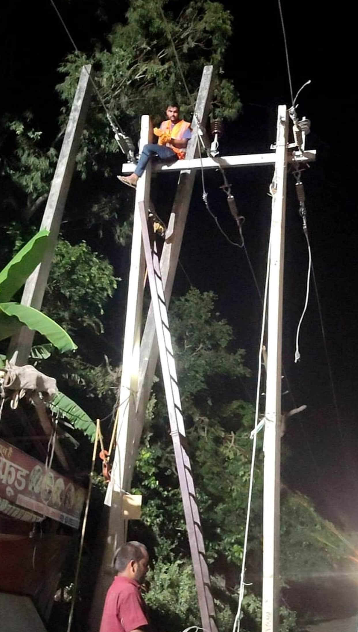 Power supply to 100 villages remained disrupted for 13 hours