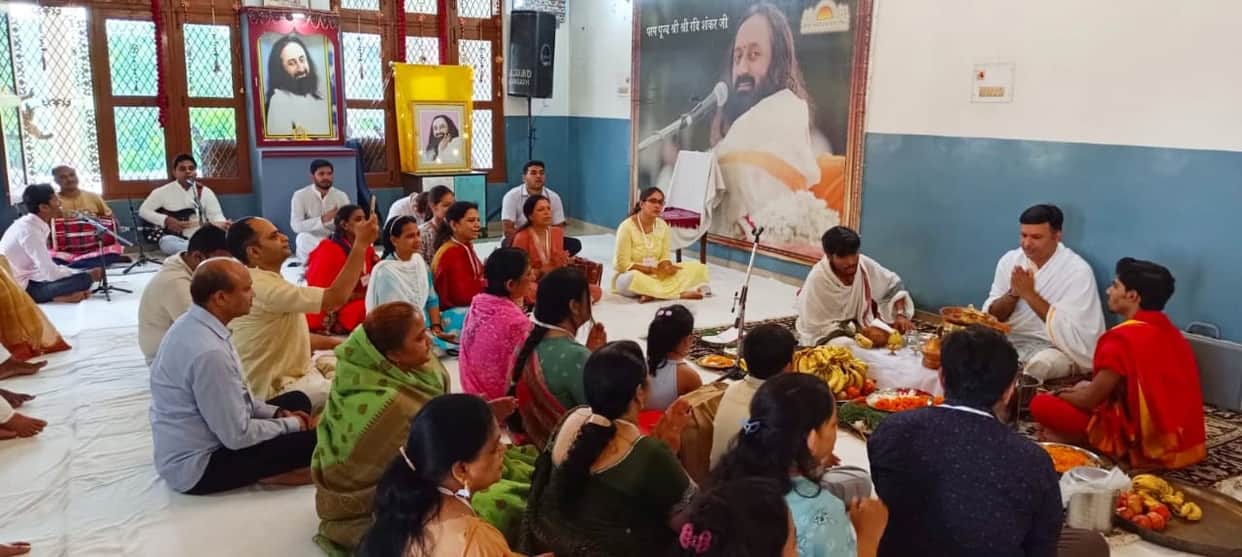 Chants of 'Bholenath' resound during Rudra Puja; prayers offered for the welfare of humanity
