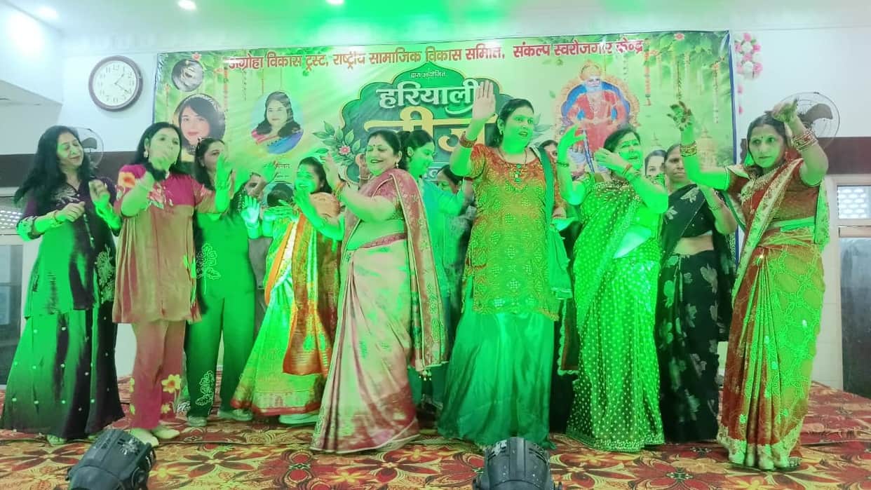 The gentle showers of Sawan, the festive splendor of Teej