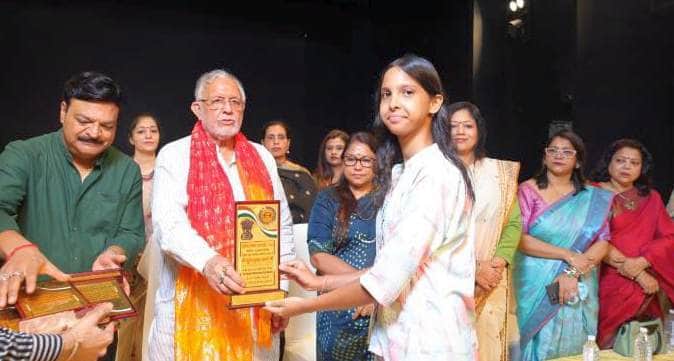 Meritorious students and social organizations were felicitated.