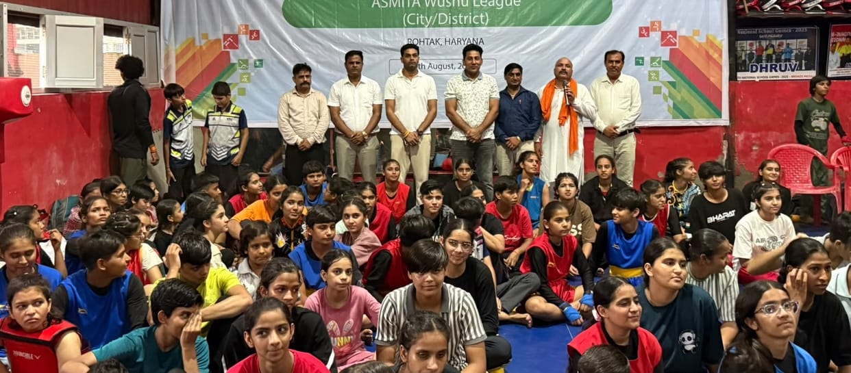 Panipat takes first place, Rohtak second in Asmita Women's Khelo India competition.