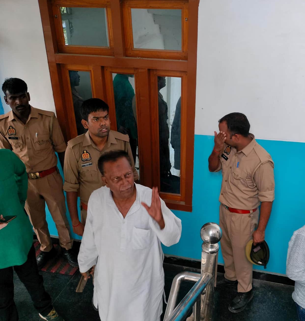 Raid conducted at hotel following a tip-off about immoral activity.