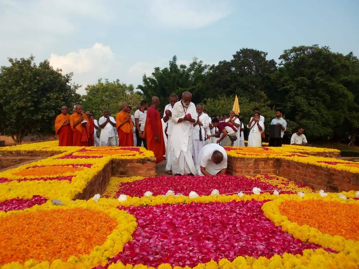 Flowers Hold a High Place in Indian Culture: Devotees