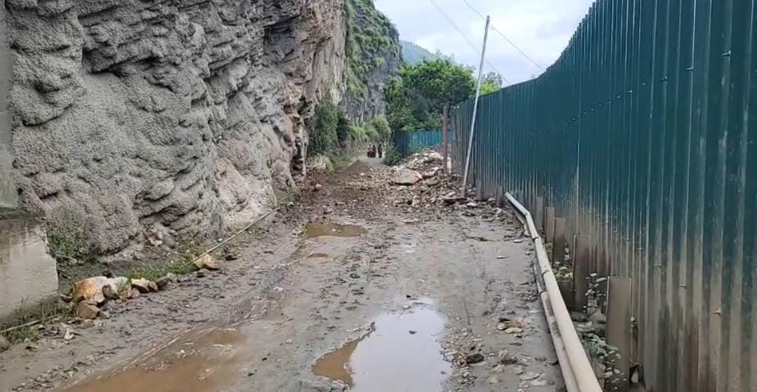 The restriction was imposed because the road repair work was not completed