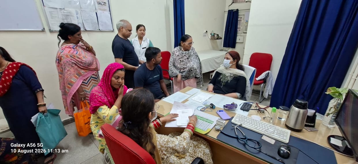 Rise in patients with seasonal ailments; crowds throng the OPD.