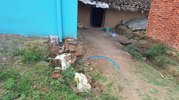 No water received from the Namami Gange scheme despite the connection.