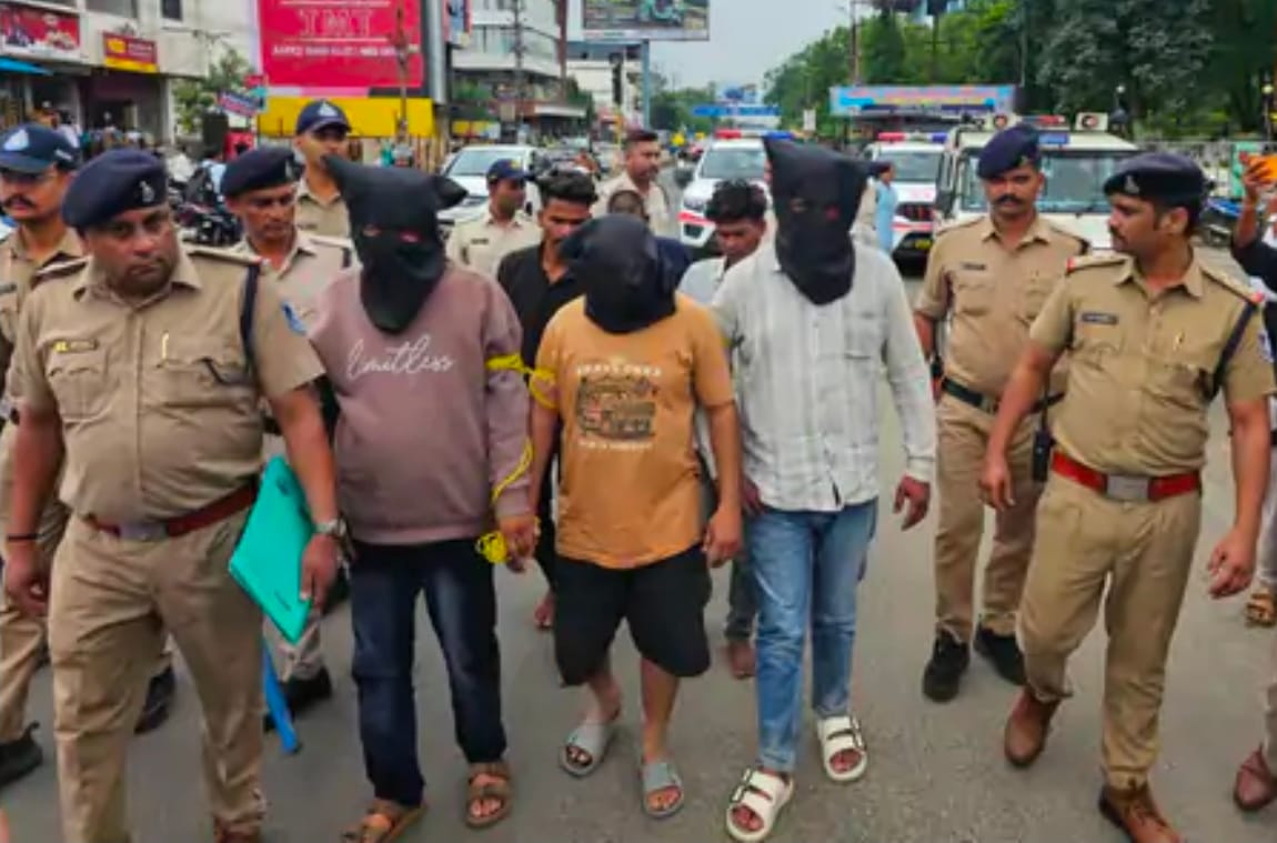 गिरफ्तार किए गए आरोपी