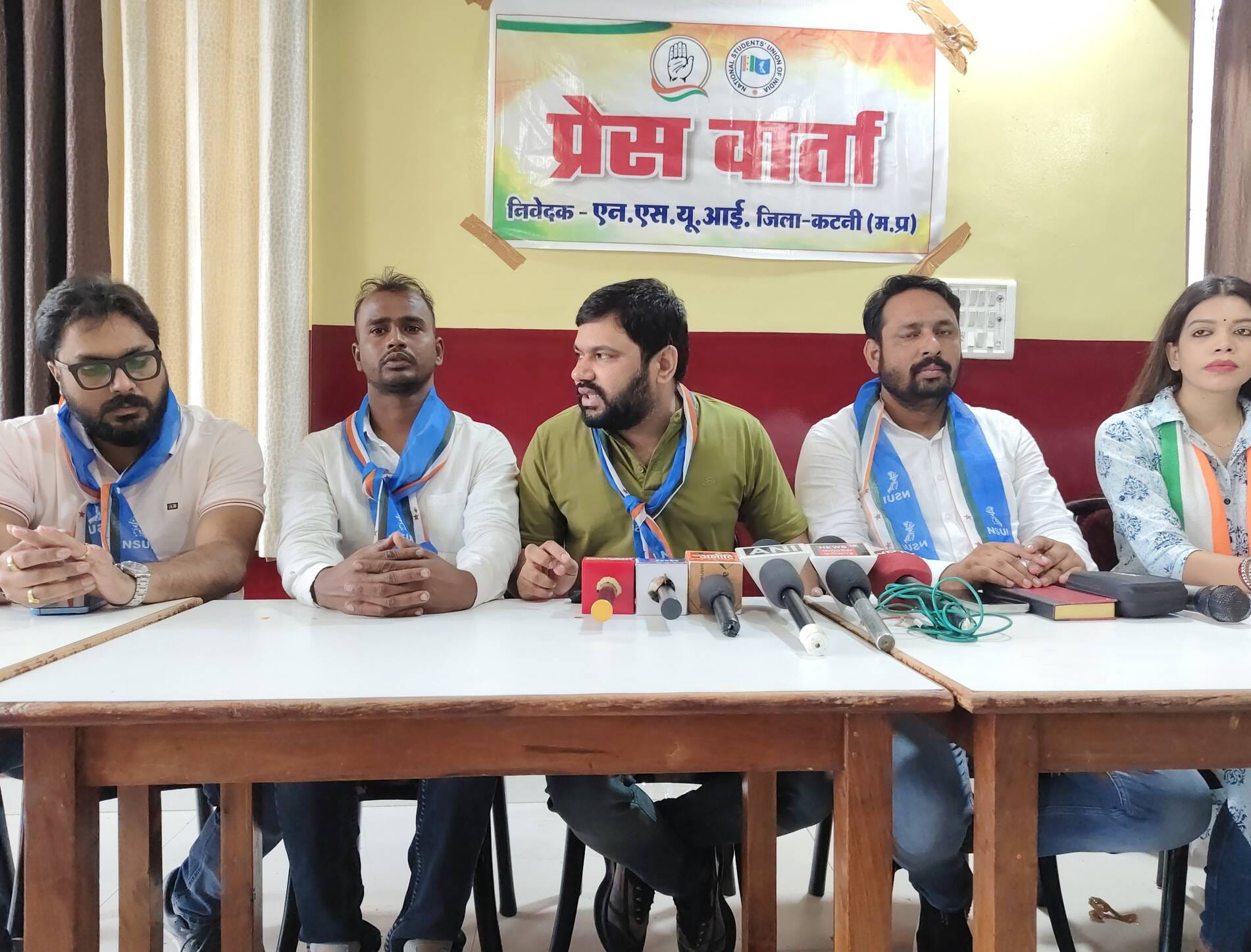 NSUI ने प्रत्यक्ष प्रणाली से छात्रसंघ चुनाव सम्पन्न करवाने की उठाई मांग।