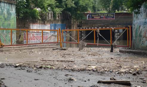 Mud and waterlogging have compounded the difficulties.