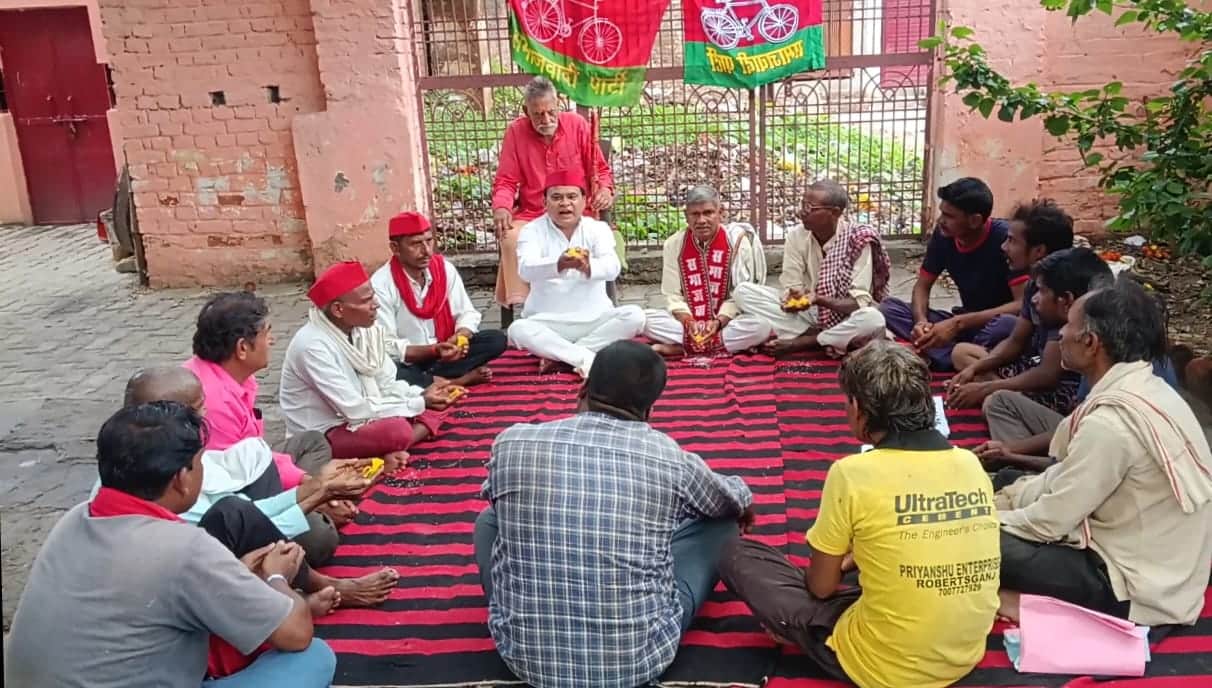 Issues of inflation, unemployment, and the dismal state of health and education raised at the chaupal