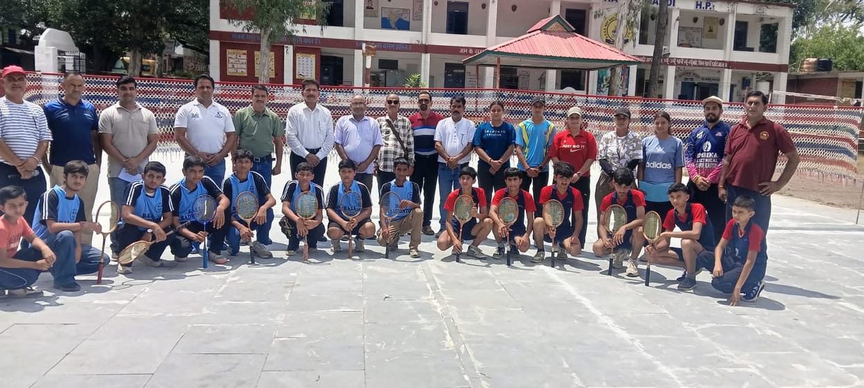Ayush selected for the National Badminton Competition.