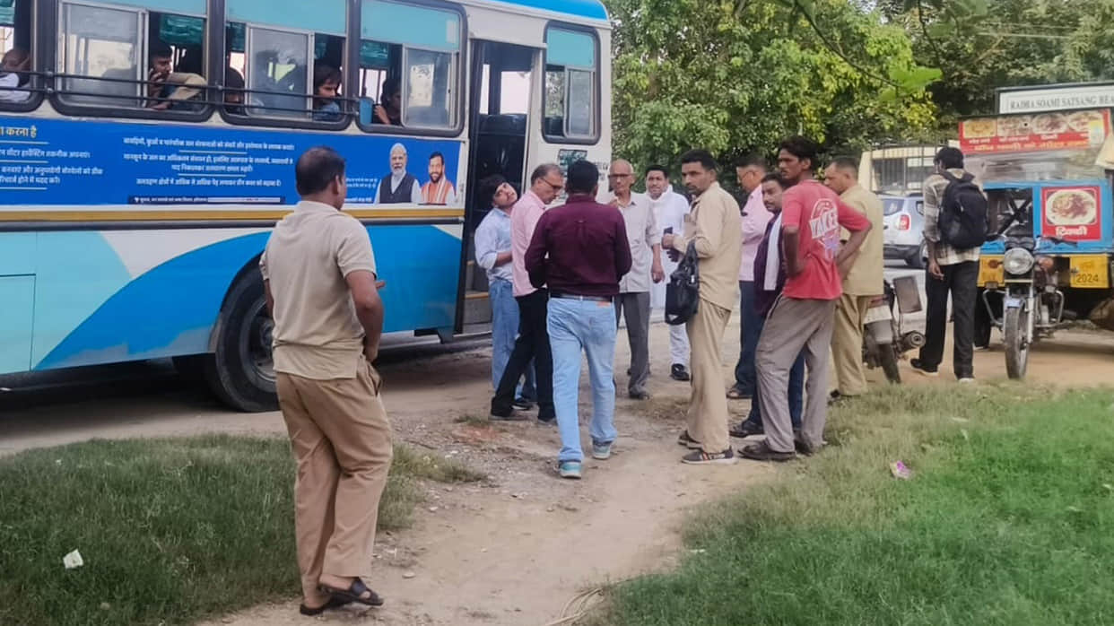 Five passengers fined for travelling without a ticket on a roadways bus