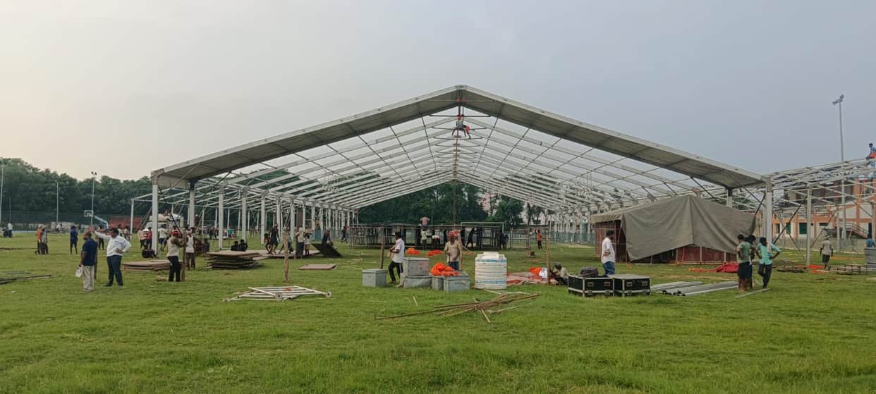 Preparations for the Chief Minister's visit are in full swing; the CM will inaugurate and lay the foundation stones for 119 projects.